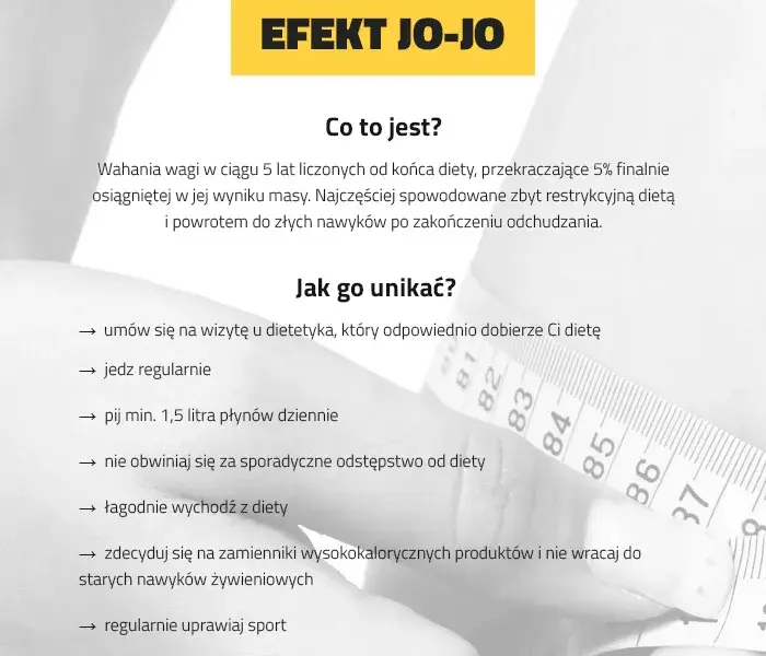 Jak utrzymać wagę po redukcji i uniknąć efektu jojo – praktyczne porady